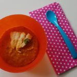 Gemüsepüree mit Kabeljau